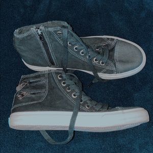 blowfish high top shoes